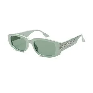 White Classics Rectangle Sunglasses Womens Mens Retro Vintage Narrow Frame Accessories | Green Classics Rectangle Sunglasses Womens  main image 4